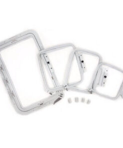 Memory Craft 550E tikkimisraamid mis tikkimismasinaga kaasas, 4 erinevat