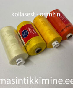 Coats õmblusniit kollasest oranzini